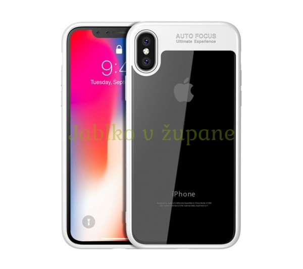 Kryt Focus iPhone X, XS - biely